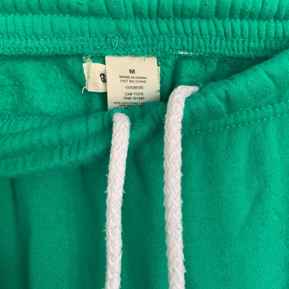 Garage, Green Drawstring Jogger Bottoms, Size: Medium - Picture 4 of 4
